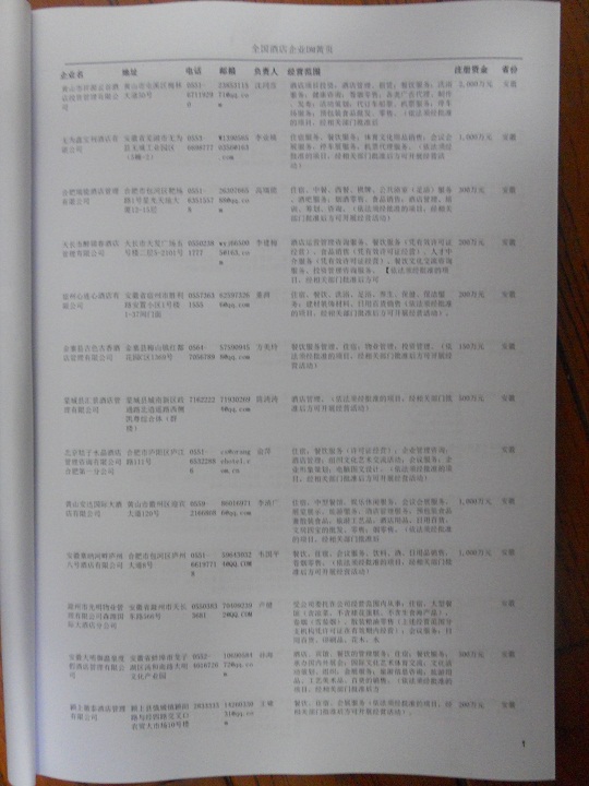 中國酒店企業(yè)黃頁可開展精準營銷，電話營銷、郵件營銷、傳真營銷等等多管齊下，圓您銷售冠軍夢