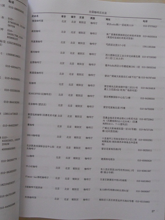 全國(guó)咖啡店名單助您立刻獲得大量潛在客戶信息，大大減少銷售成本，是您的事業(yè)事半功倍